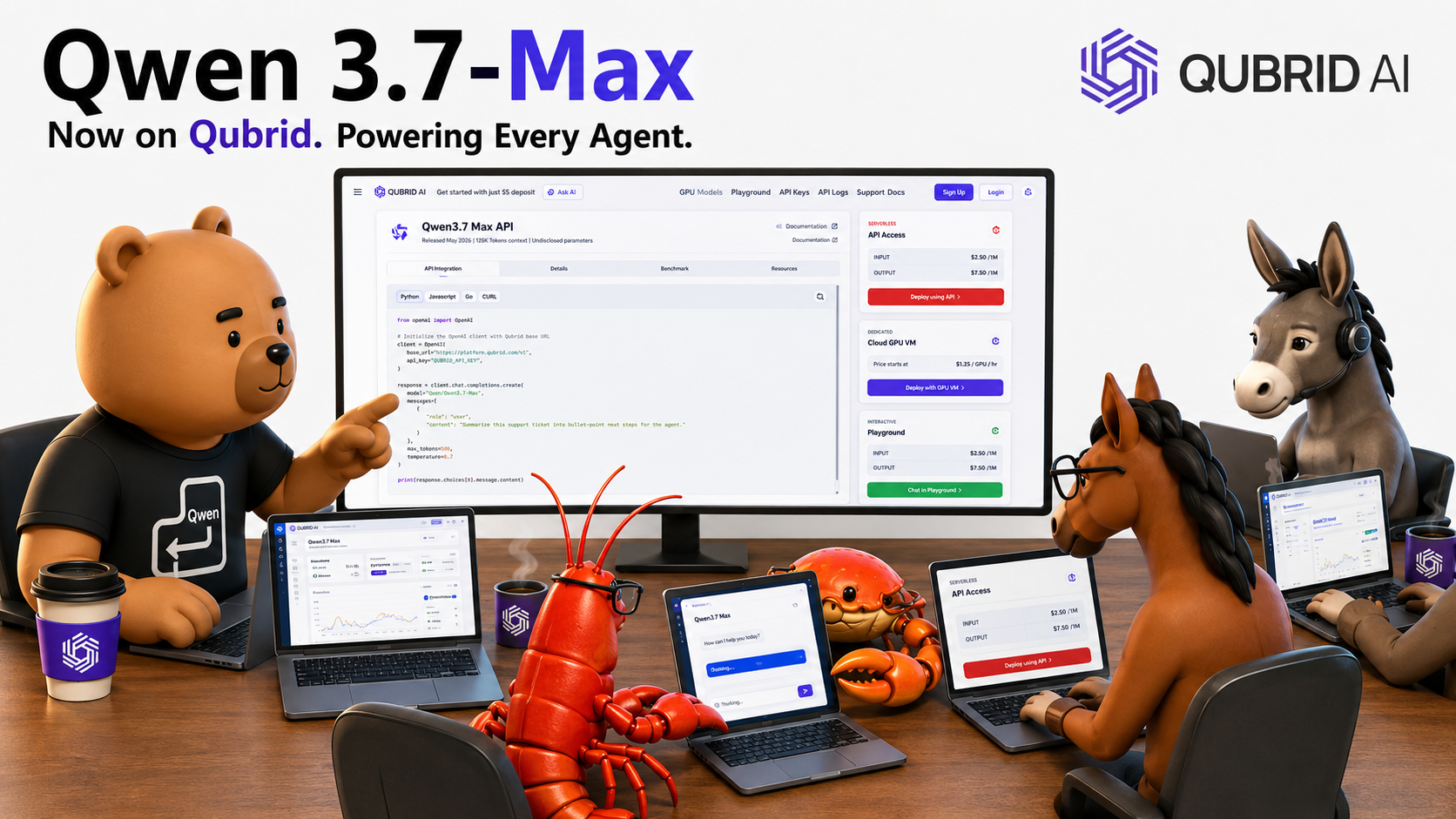 Try Qwen 3.7-Max on Qubrid AI